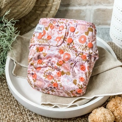 FRALDA REUTILIZÁVEL BASICS TAMANHO ÚNICO MOLAS - BARE LOVE