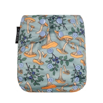 FRALDA REUTILIZÁVEL TUDO-EM-UM/ TUDO-EM-DOIS TAMANHO ÚNICO - ECOMINI