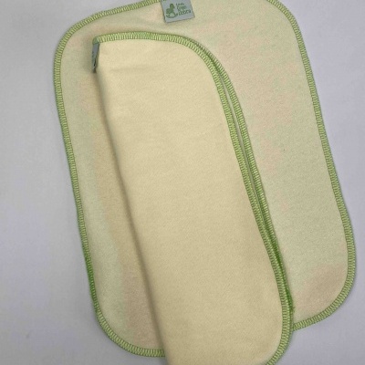 ABSORVENTE PLANO DE 3 CAMADAS DE CÂNHAMO - LITTLE GREEN ZEBRA