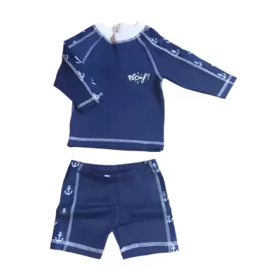 CONJUNTO DE BANHO COM PROTEÇÃO UV - PLOUF