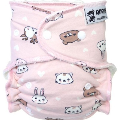 FRALDA REUTILIZÁVEL AJUSTADA TAMANHO ÚNICO - MOLAS - ANAVY