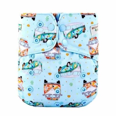 FRALDA REUTILIZÁVEL TUDO-EM-UM TU - BELLS BUMZ