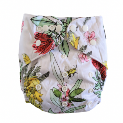 FRALDA REUTILIZÁVEL AI2 TAMANHO ÚNICO (3-15KG) MOLAS - CLEVER WEE FOX