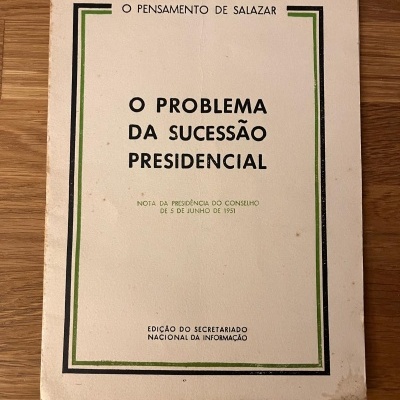 O problema da sucessão presidencial