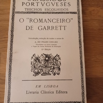 O "Romanceiro" de Garret