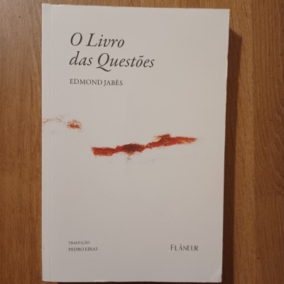 O Livro das Questões, de Edmond Jabès
