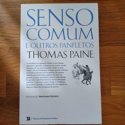 Senso Comum e Outros Panfletos, de Thomas Paine