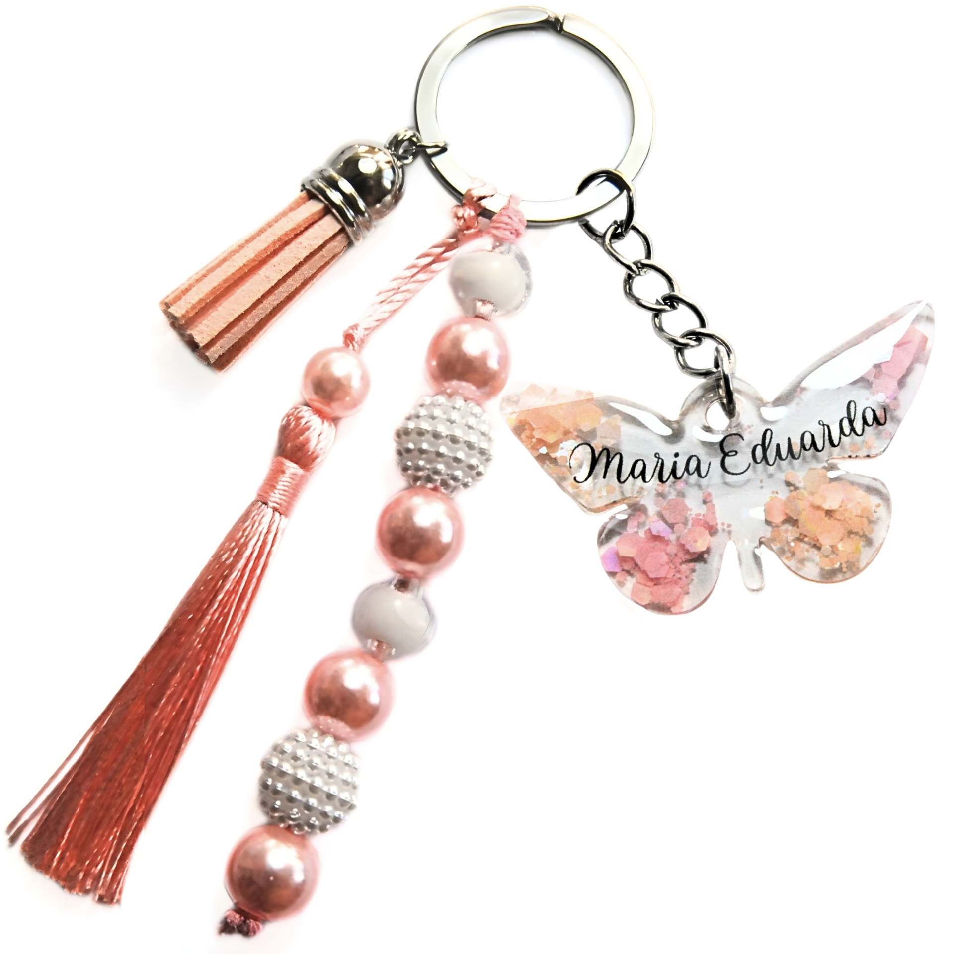 Porta-chaves&#x20;Borboleta&#x20;Trio&#x20;Charm