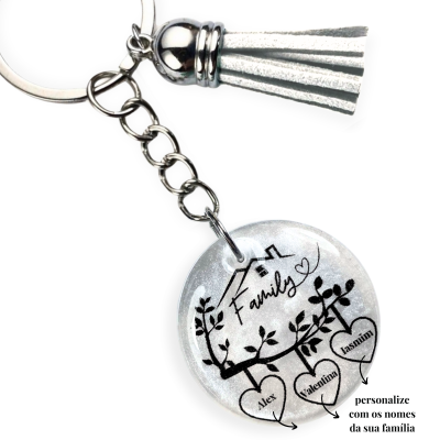 Porta-chaves&#x20;fam&#x00ED;lia