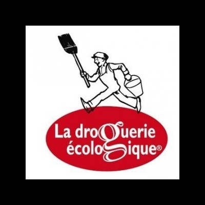 Logótipo com texto e figura de homem a correr com pincel e balde