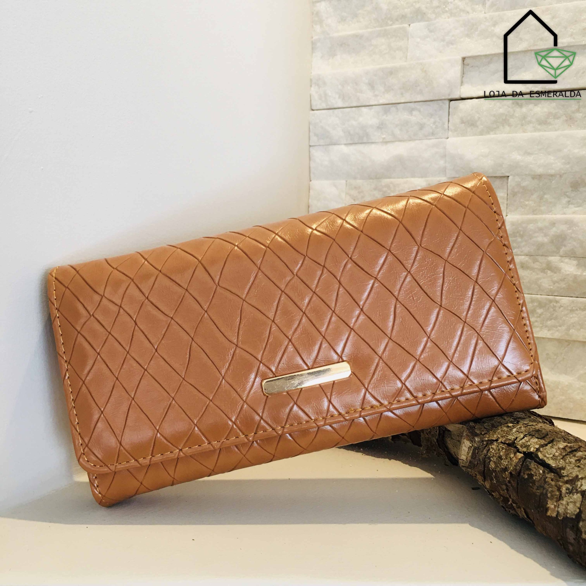 Carteira c/ fecho em Aba - C19xL4xA10CM