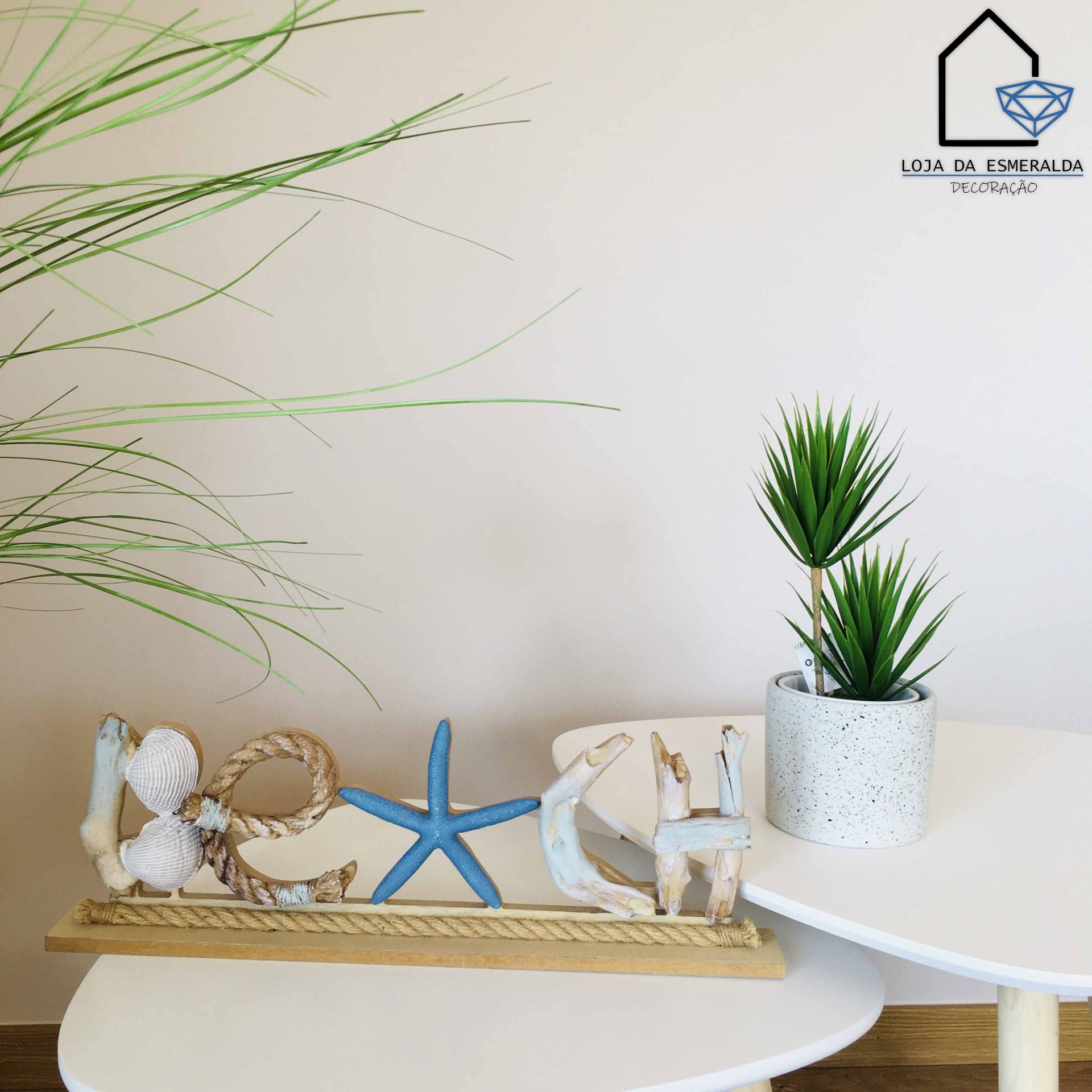 Peça Decorativa | Estilo Marítimo | C45xL5xA14CM