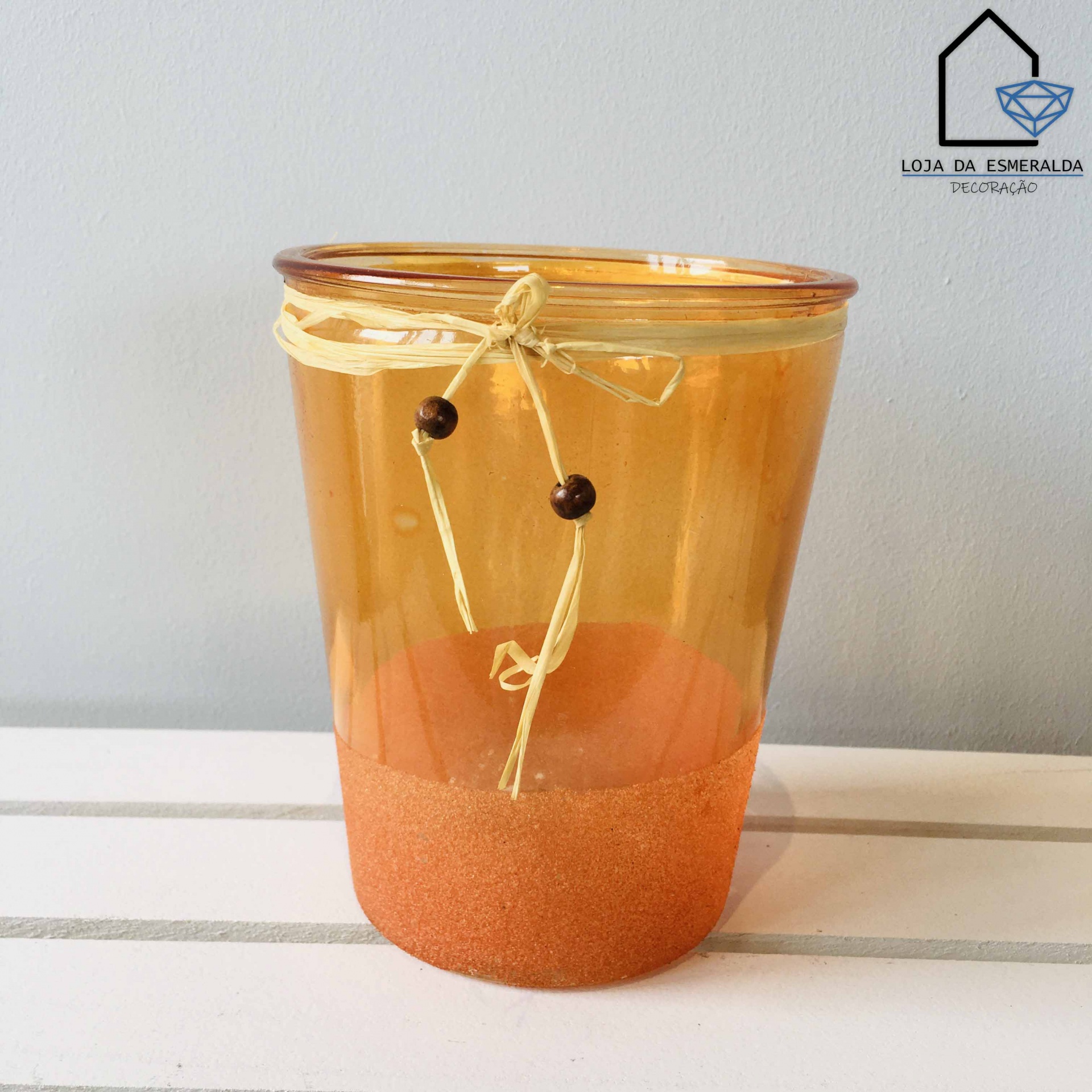 Jarra Laranja Vidro