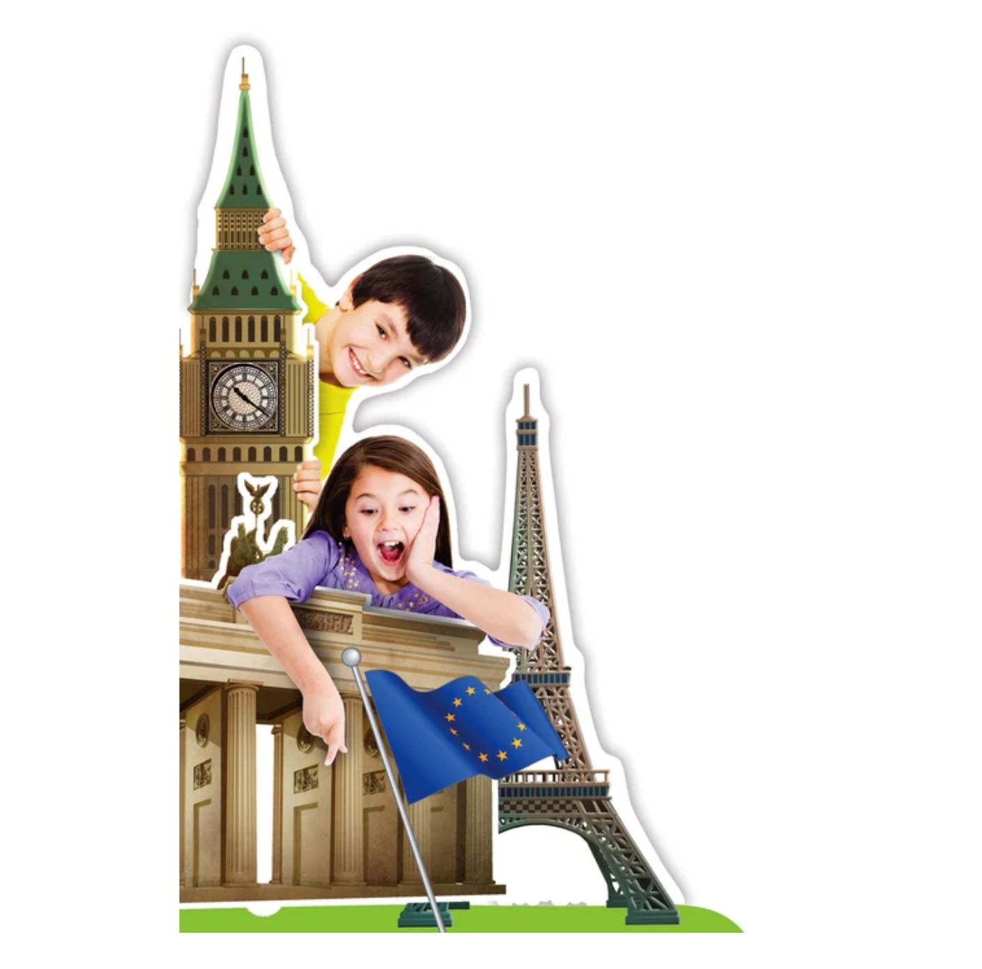 Jogos Educativos - À Descoberta Da Europa - Mais de 7 anos