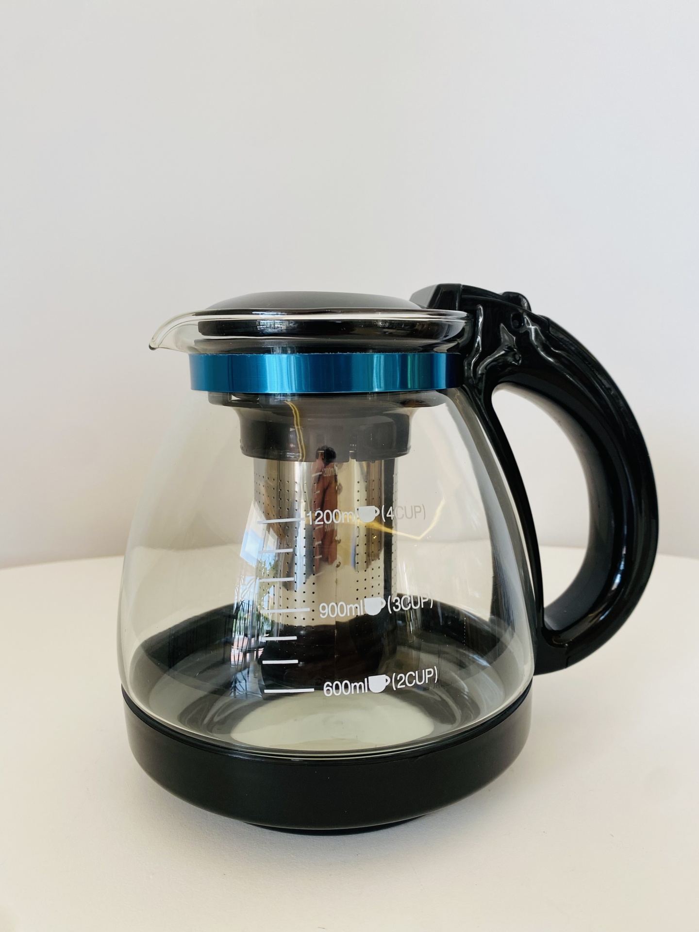 Bule para Chá com Filtro - 1500 ML de Volume - C14XL14XA16CM