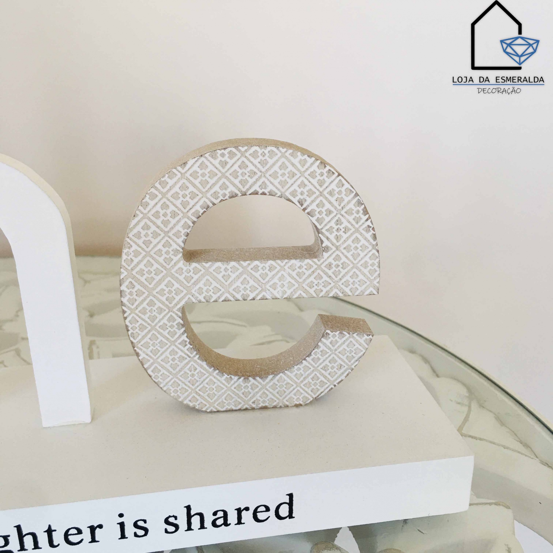 Placa Home c/ Dizeres - C40xL8xA14CM