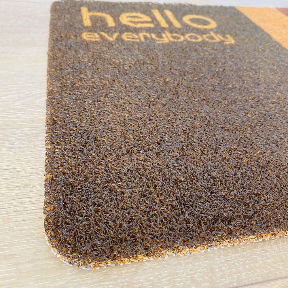 Tapete de Entrada - Hello Everybody - C60xL40CM