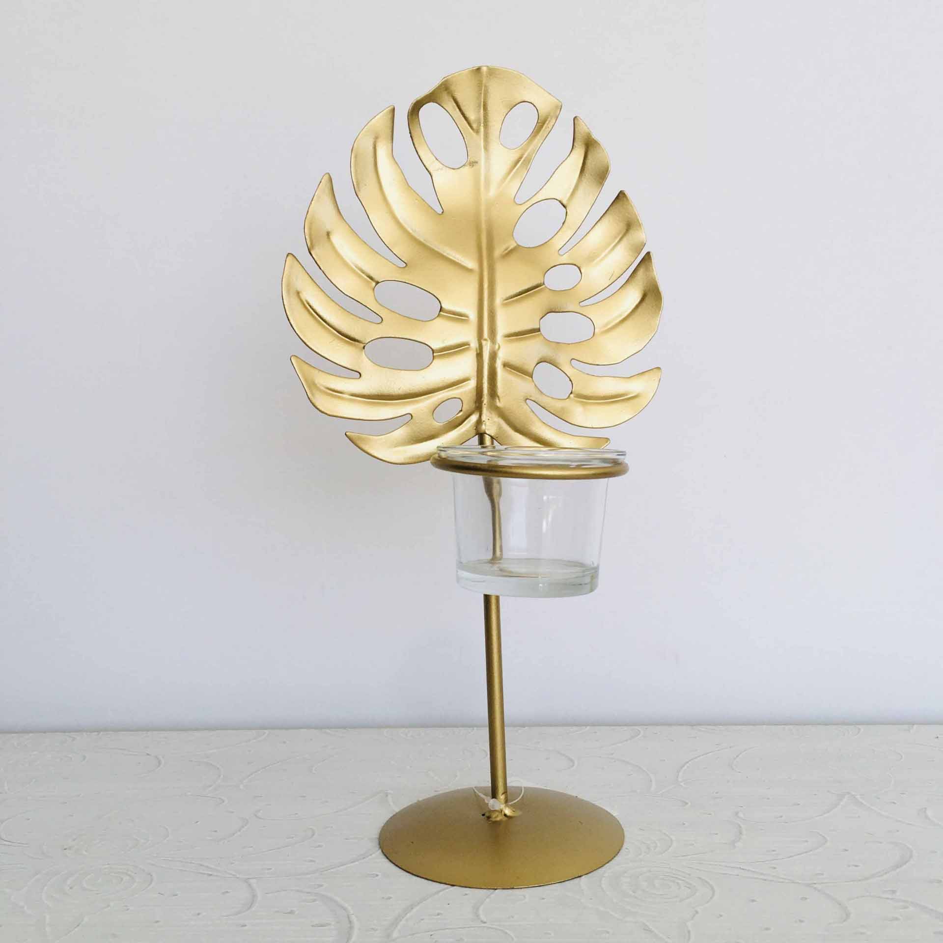 Porta-Velas | Dourado