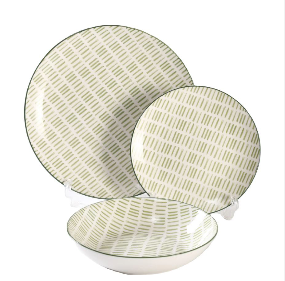 Serviço de Jantar | Branco&Verde