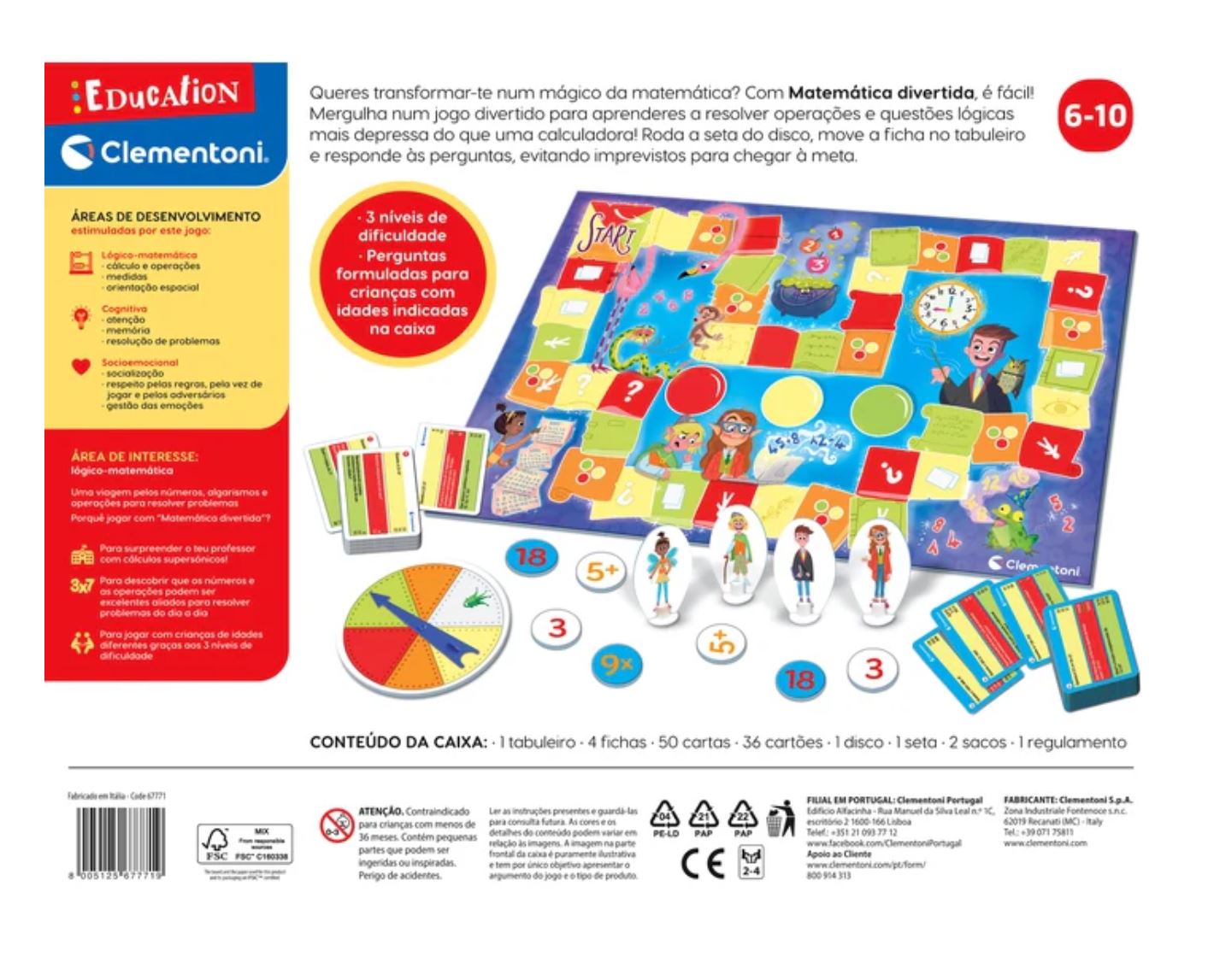 Jogos Educativos - Matemática Divertida - Mais de 6 anos