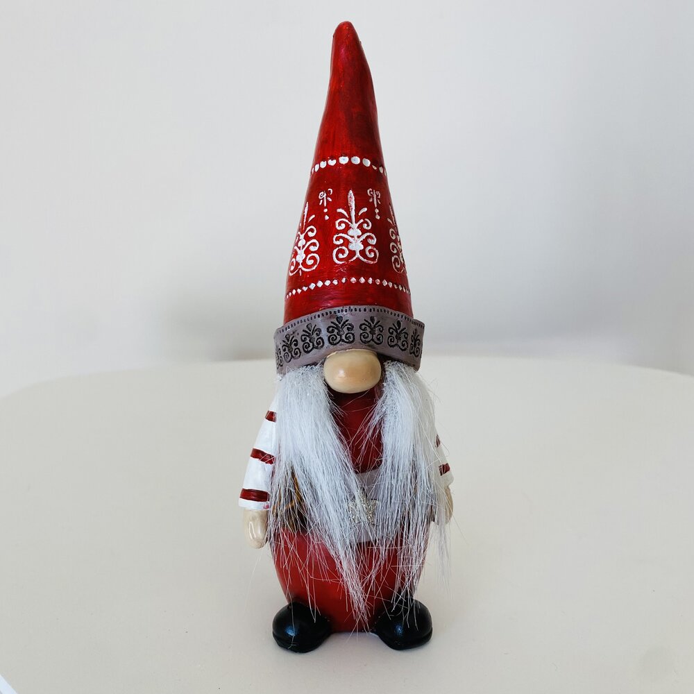 Gnomo Decorativo de Natal  - C7.5xL6xA20.5CM