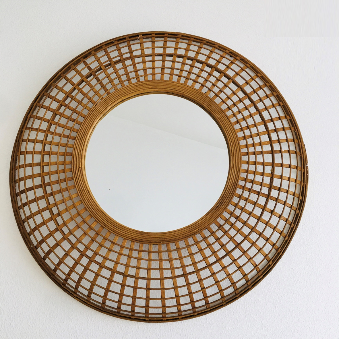 Espelho em Madeira - 80X80CM