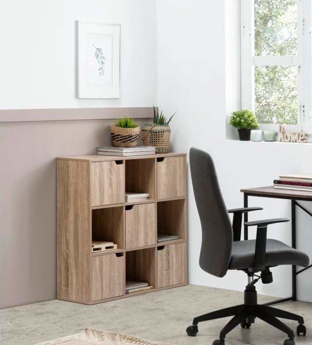 Estante - C90xL29xA90CM- Madeira