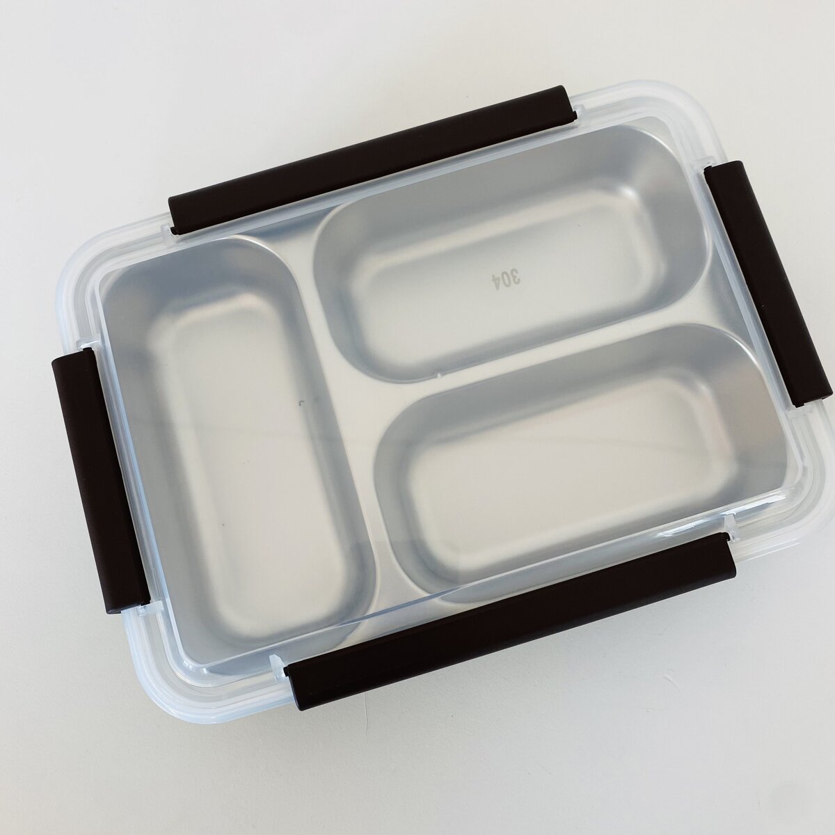 Recipiente Hermético com 3 Compartimentos