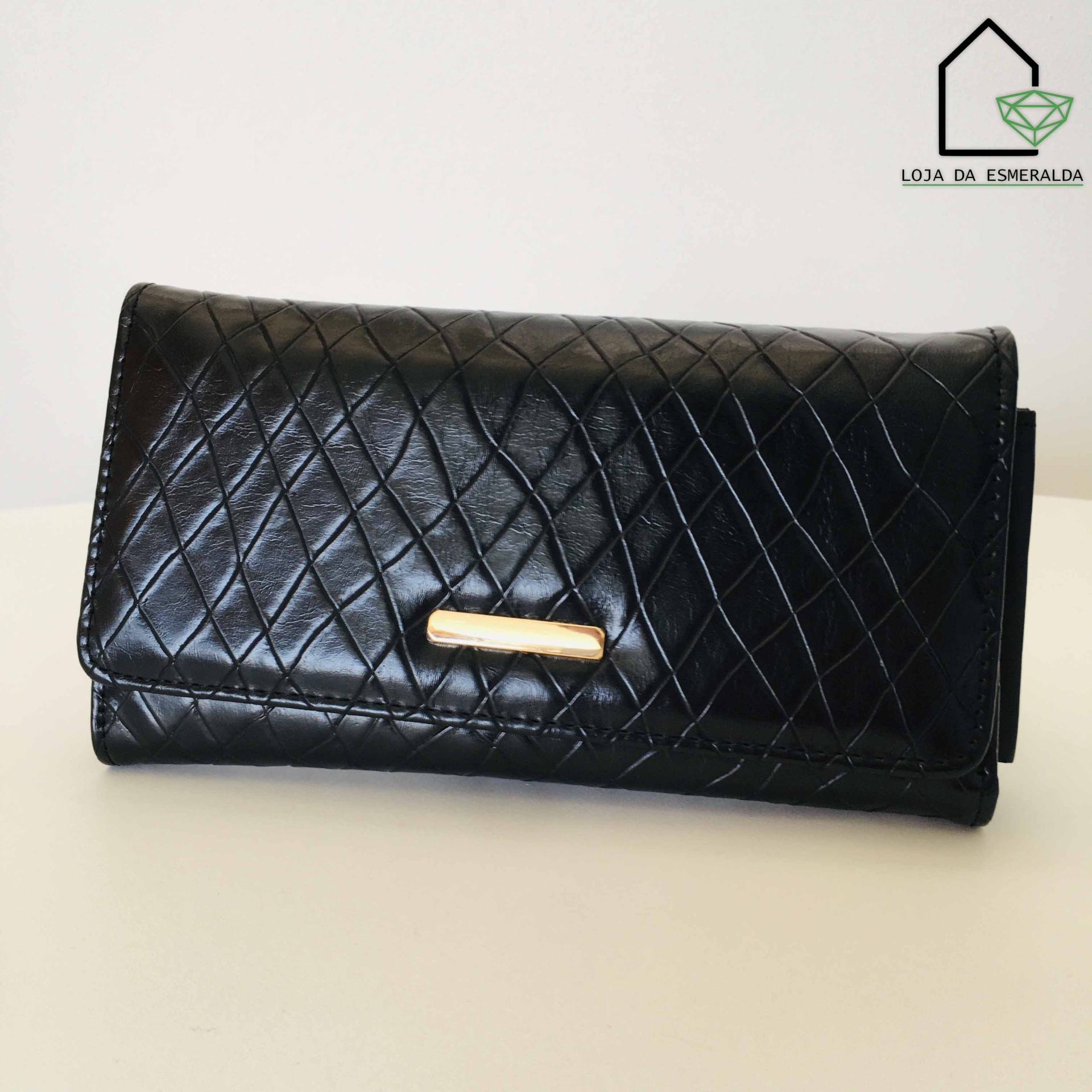 Carteira c/ fecho em Aba - C19xL4xA10CM