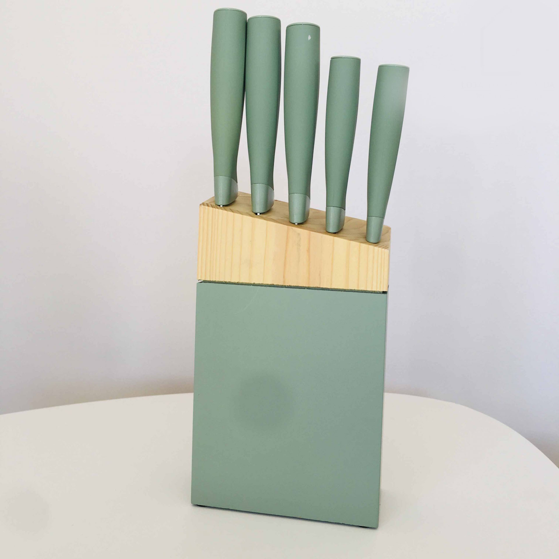 Set de Facas | 5 Peças | Verde