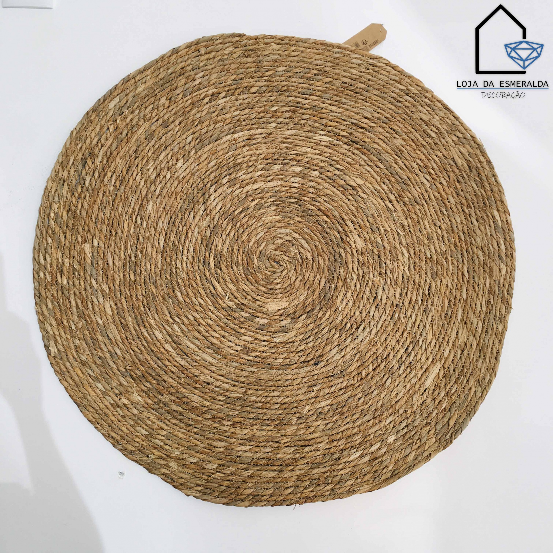Peça Decorativa | Fibra Natural | 80x80CM