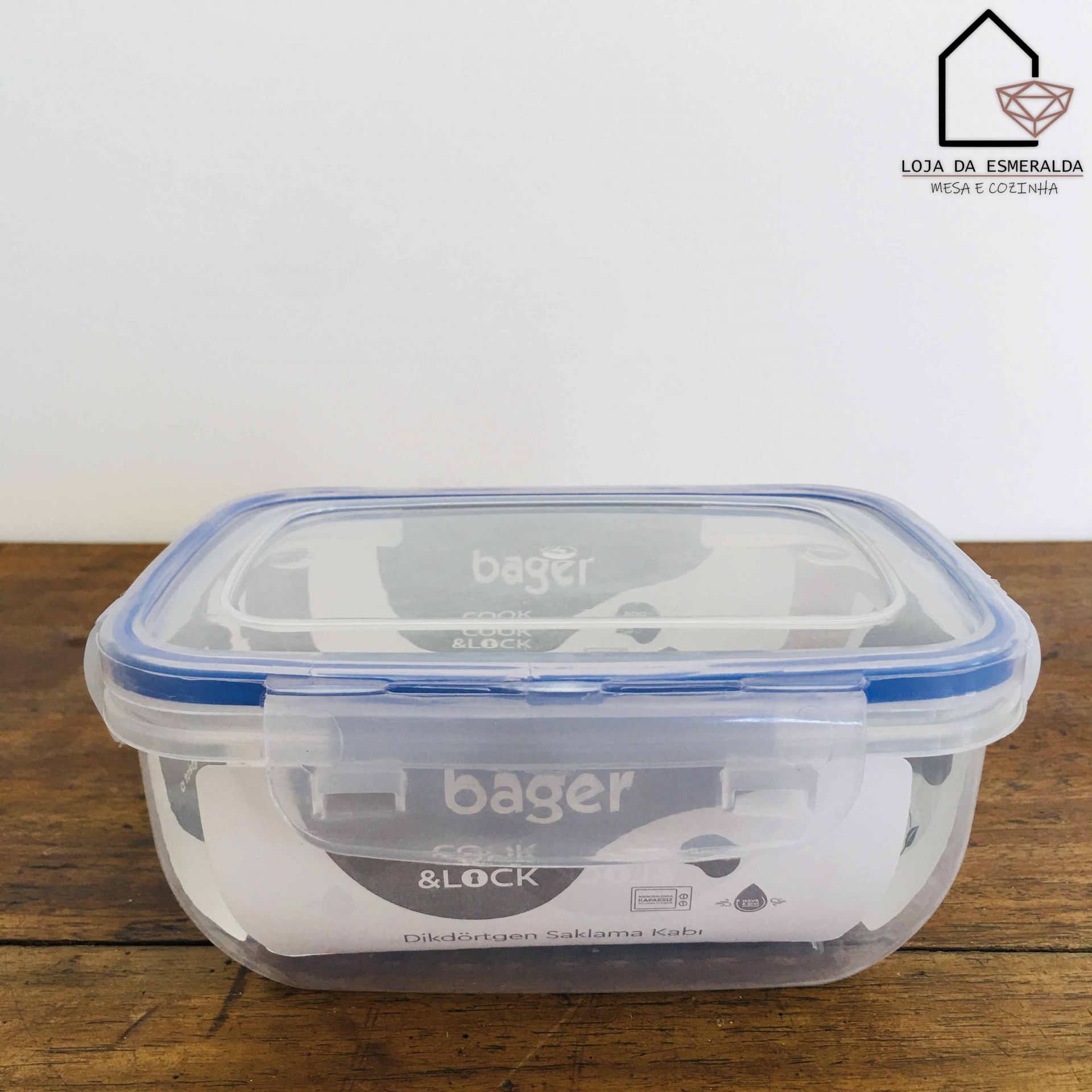 Recipientes p/ Conservação de Alimentos | Retangulares | Vários Tamanhos