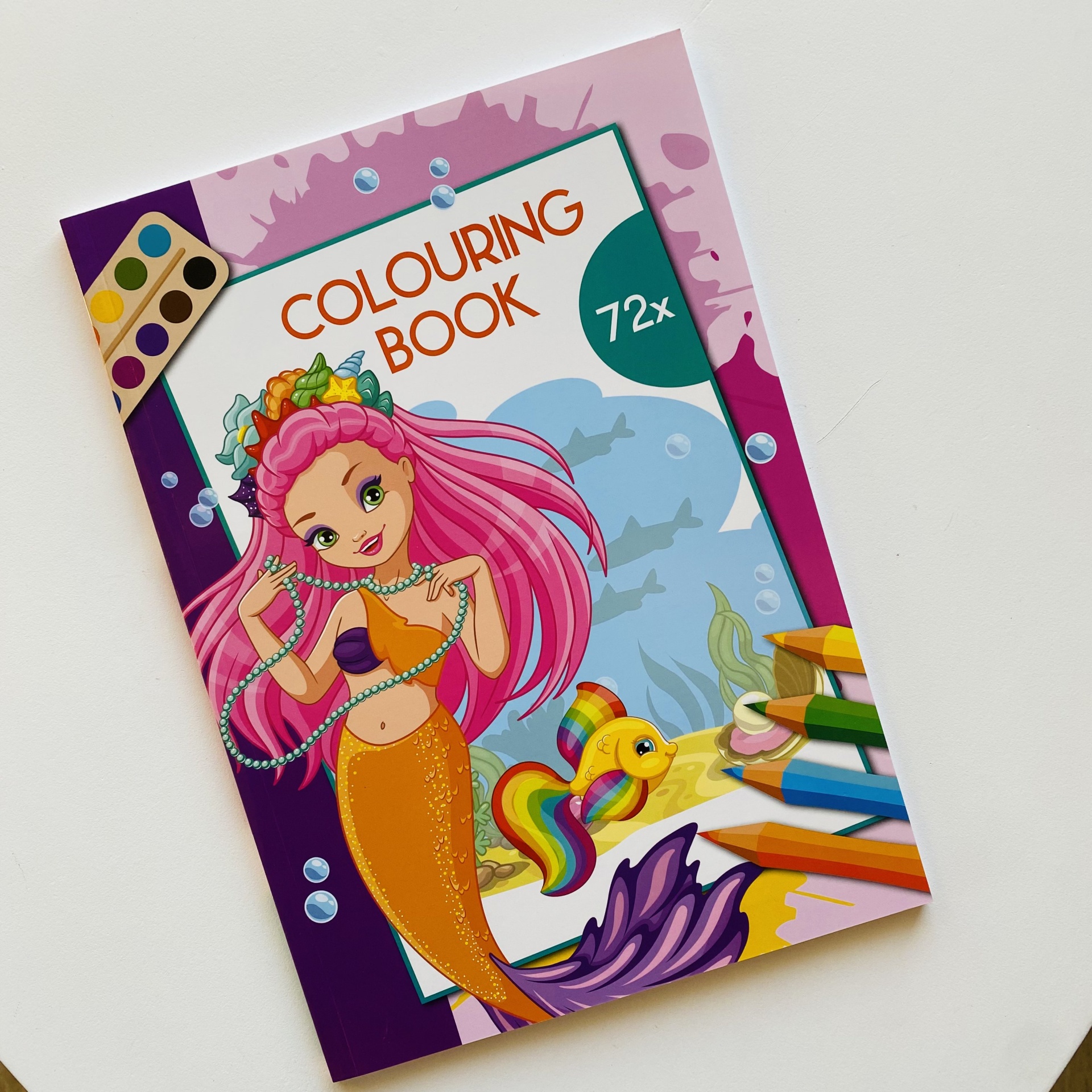 Livro de Pintar - Colorir Livro 72 Páginas - A4