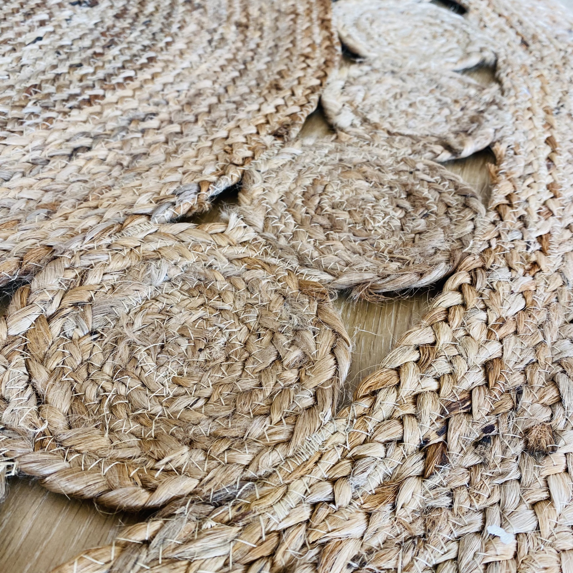 Tapete Redondo - Juta - C120xL120CM