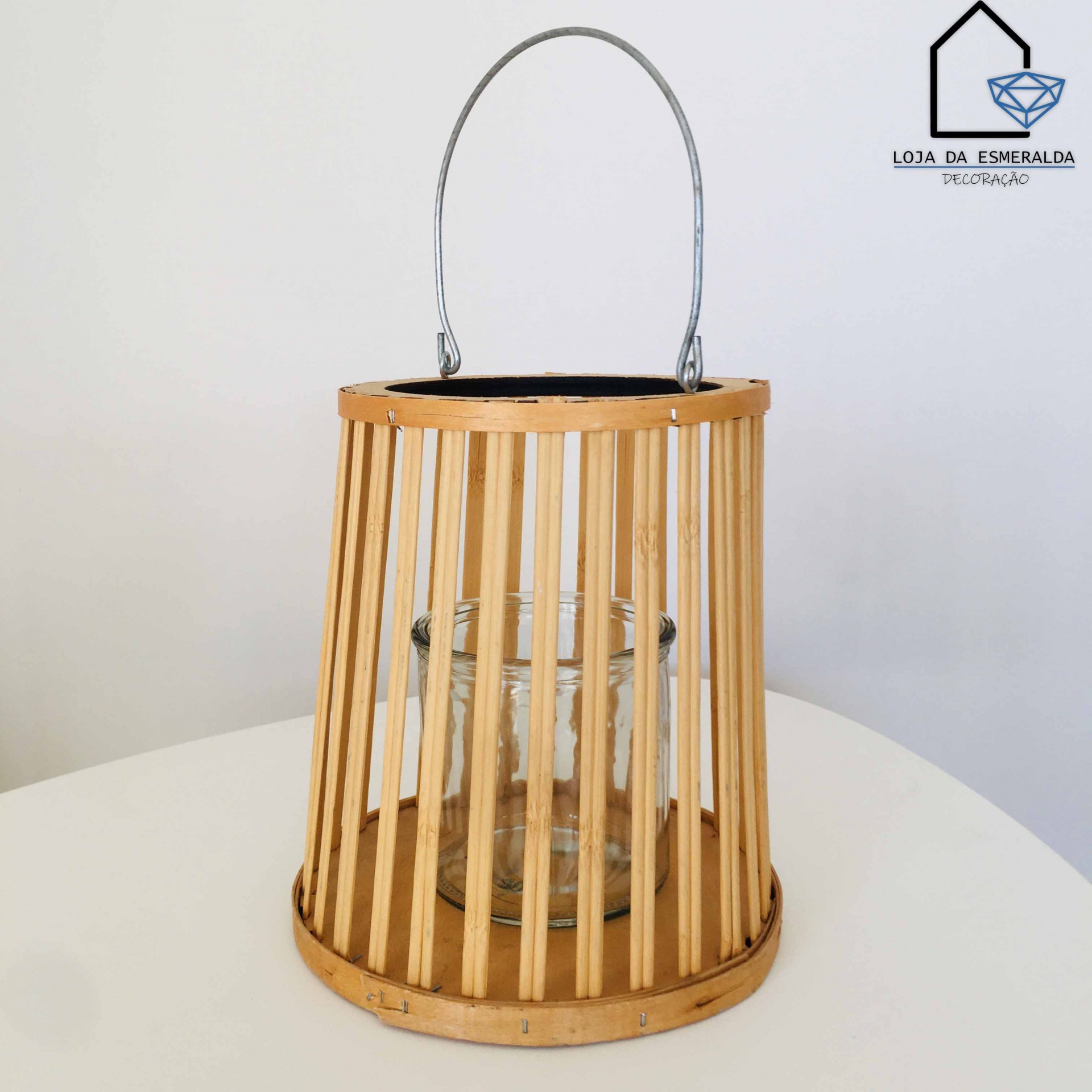 Porta - Velas | Laranja | 18.5x18.5x20.5CM