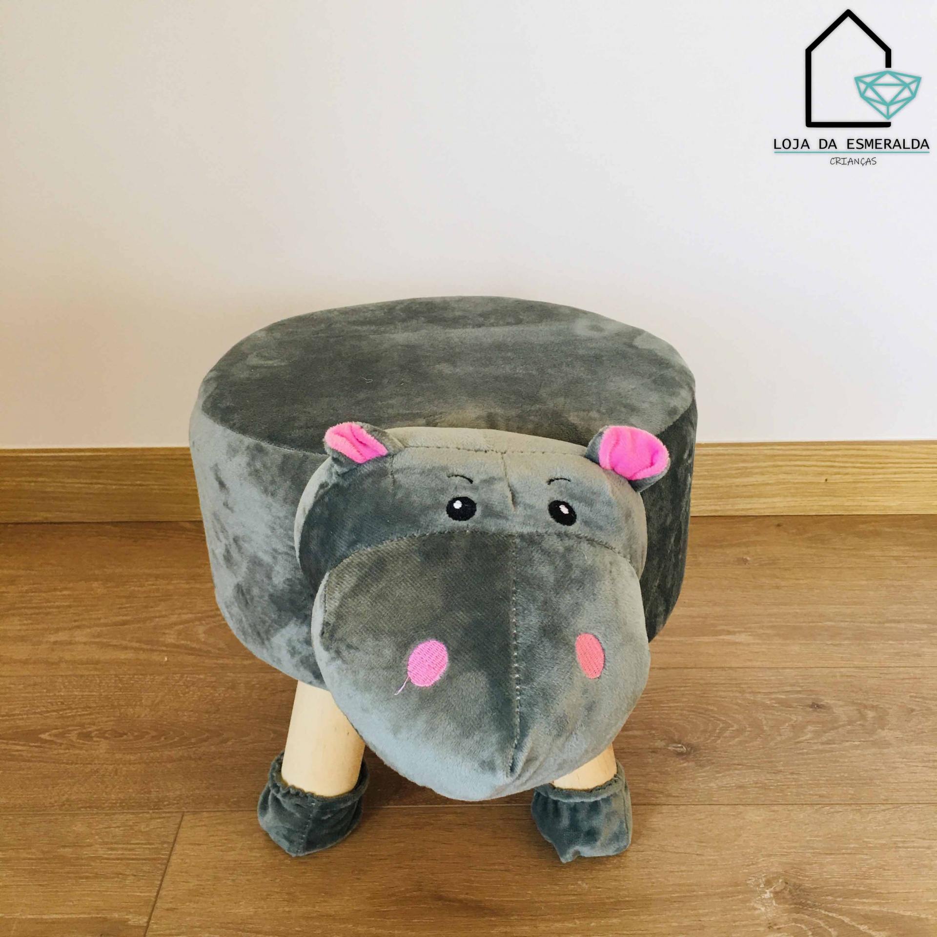 Banco Hipopotamo | C36xL28xA36.5CM