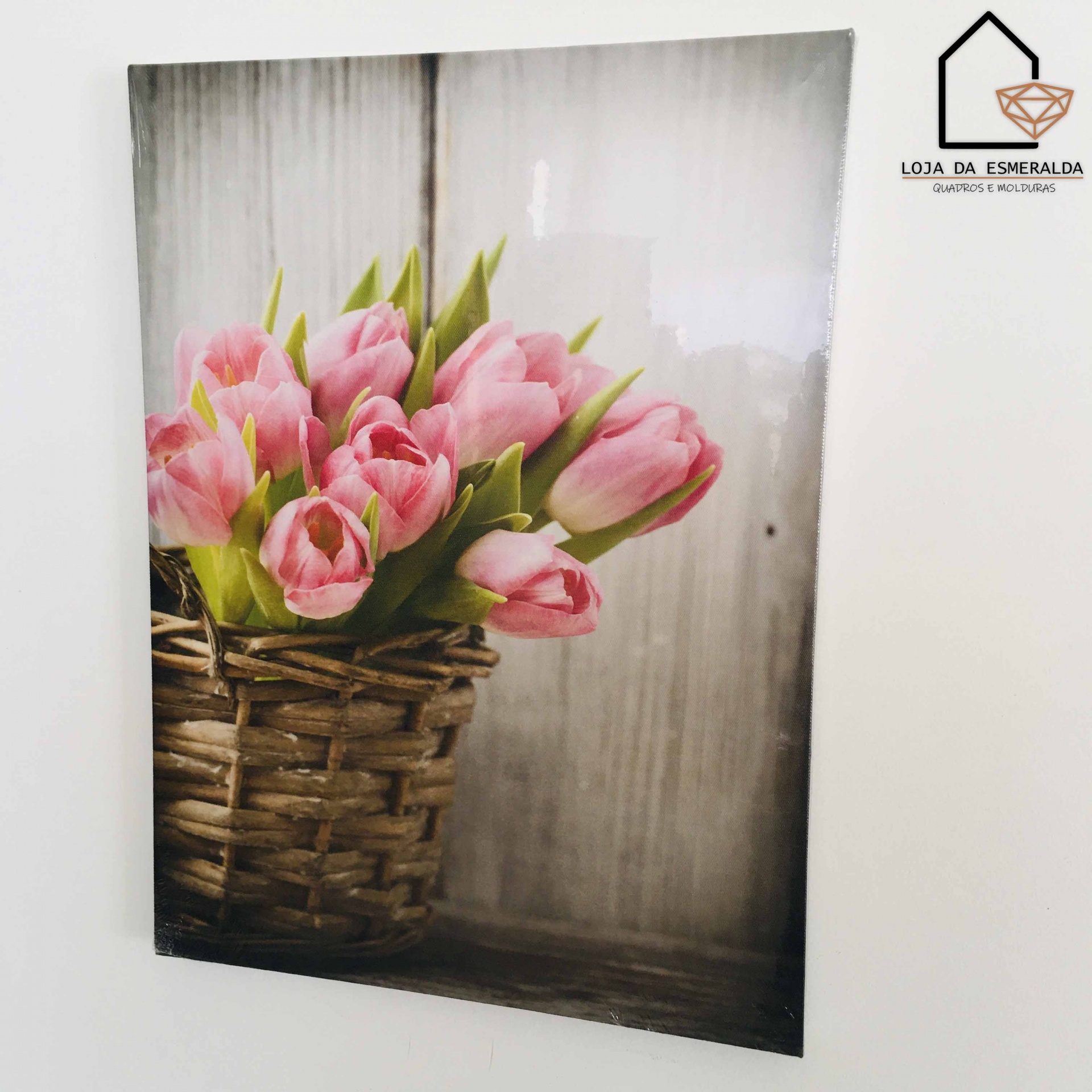 Tela c/ Rosas | 30*40 centímetros