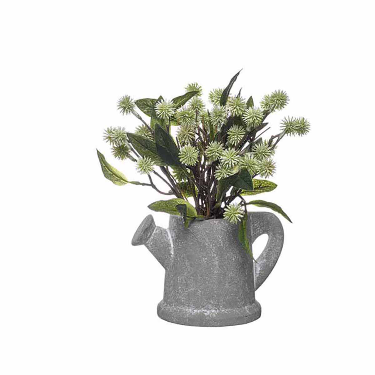 Planta Decorativa em Regador | 10x10x23CM