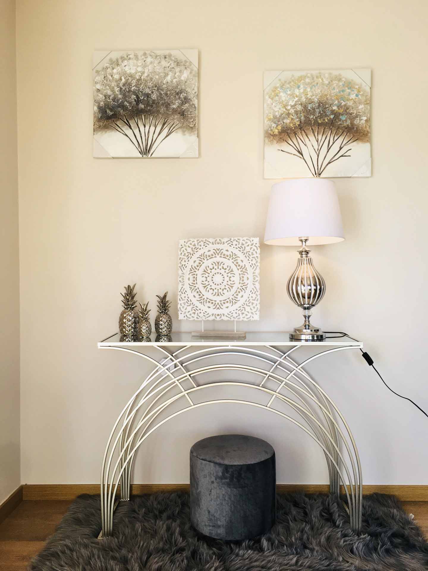 Tela em Aguarela Multicor | 50x50 CM