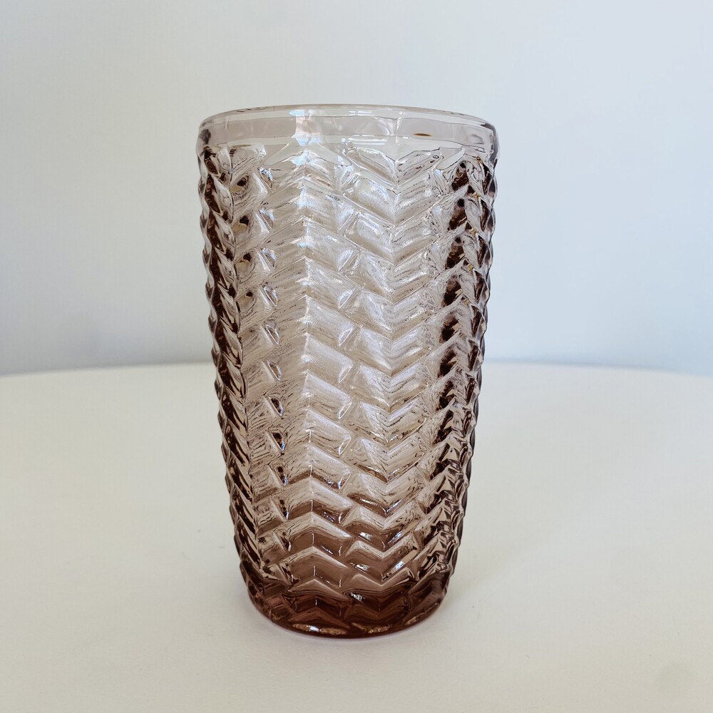 Conjunto Copos Waves - Violeta - Vidro