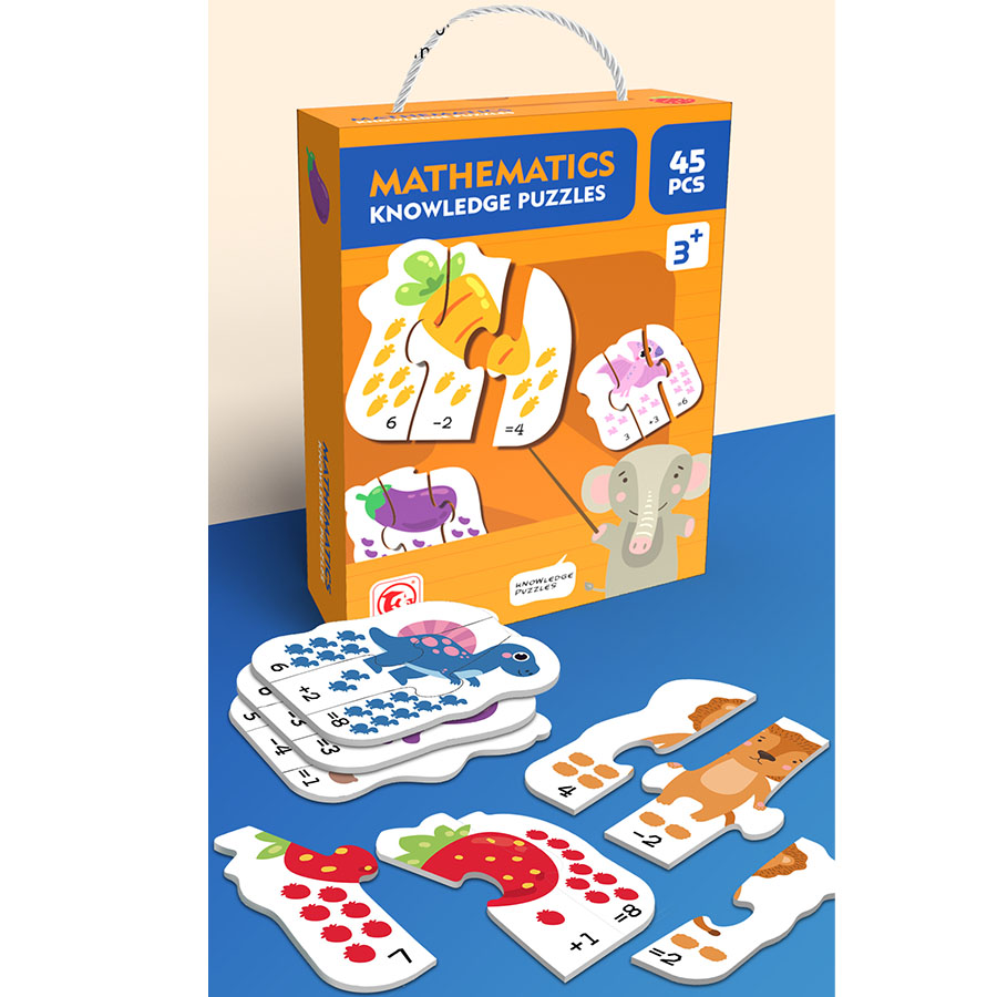 Jogo Educativo Matemática 45 pçs. Aprendizagem