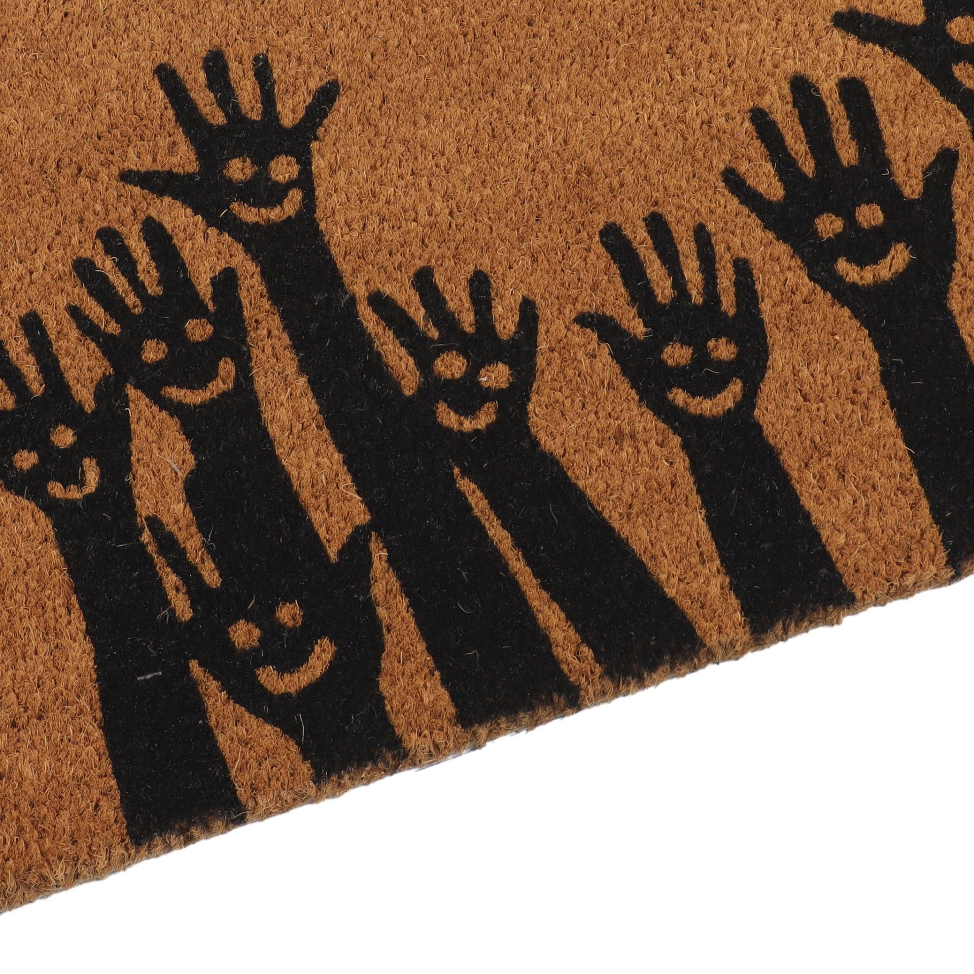 Tapete de Entrada SMILES - Fibra - C70xL40CM