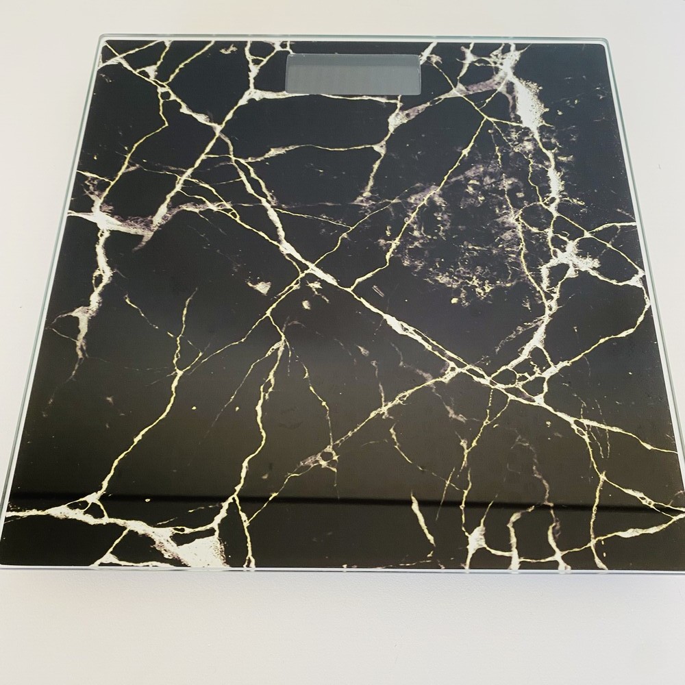 Balança - Mármore Preto - C28xL28xA2.5CM