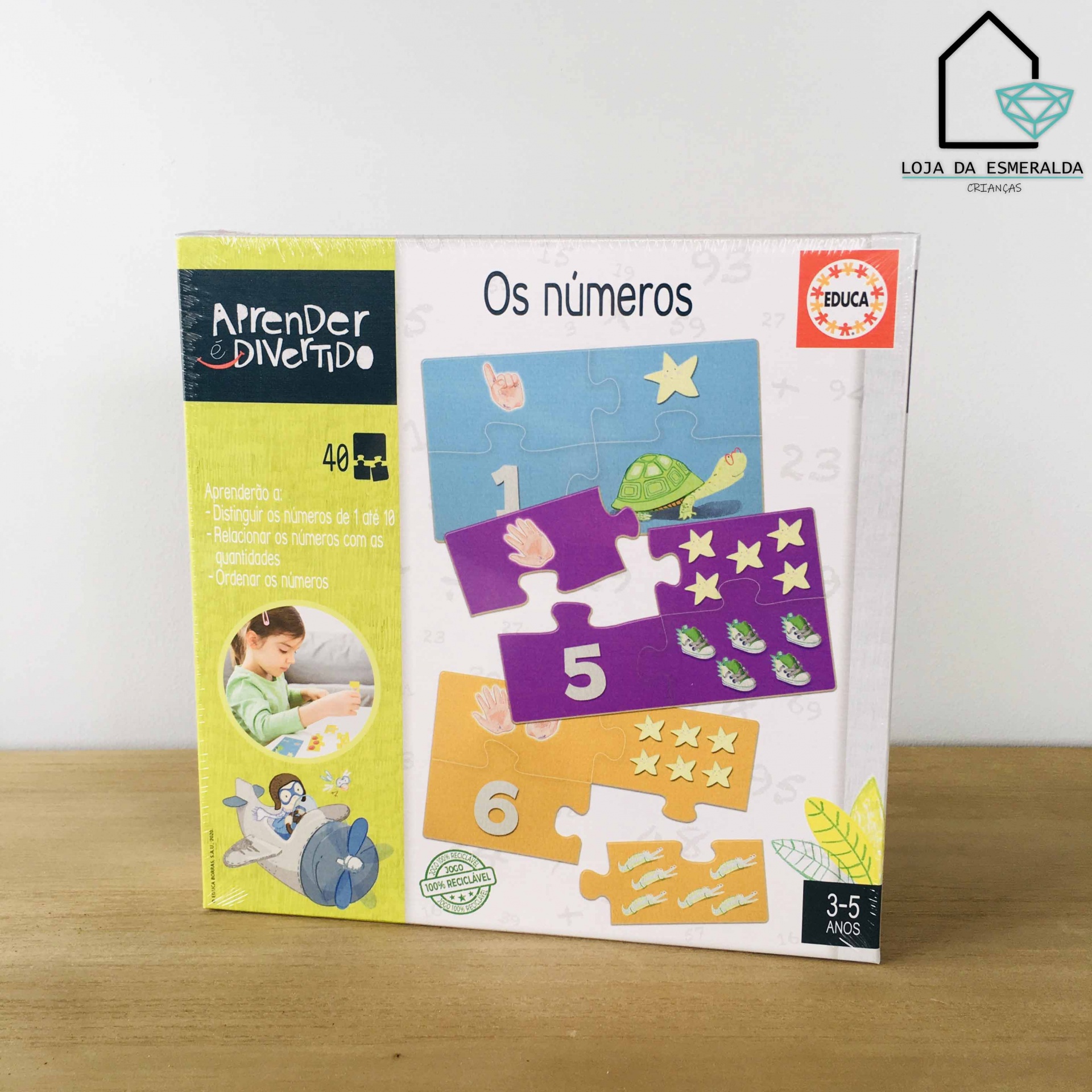 Aprender é Divertido | Os Números | 3-5 Anos