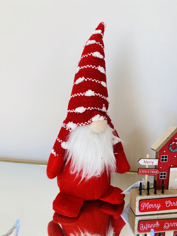 Gnomo Decorativo de Natal  - C16xL10xA30CM