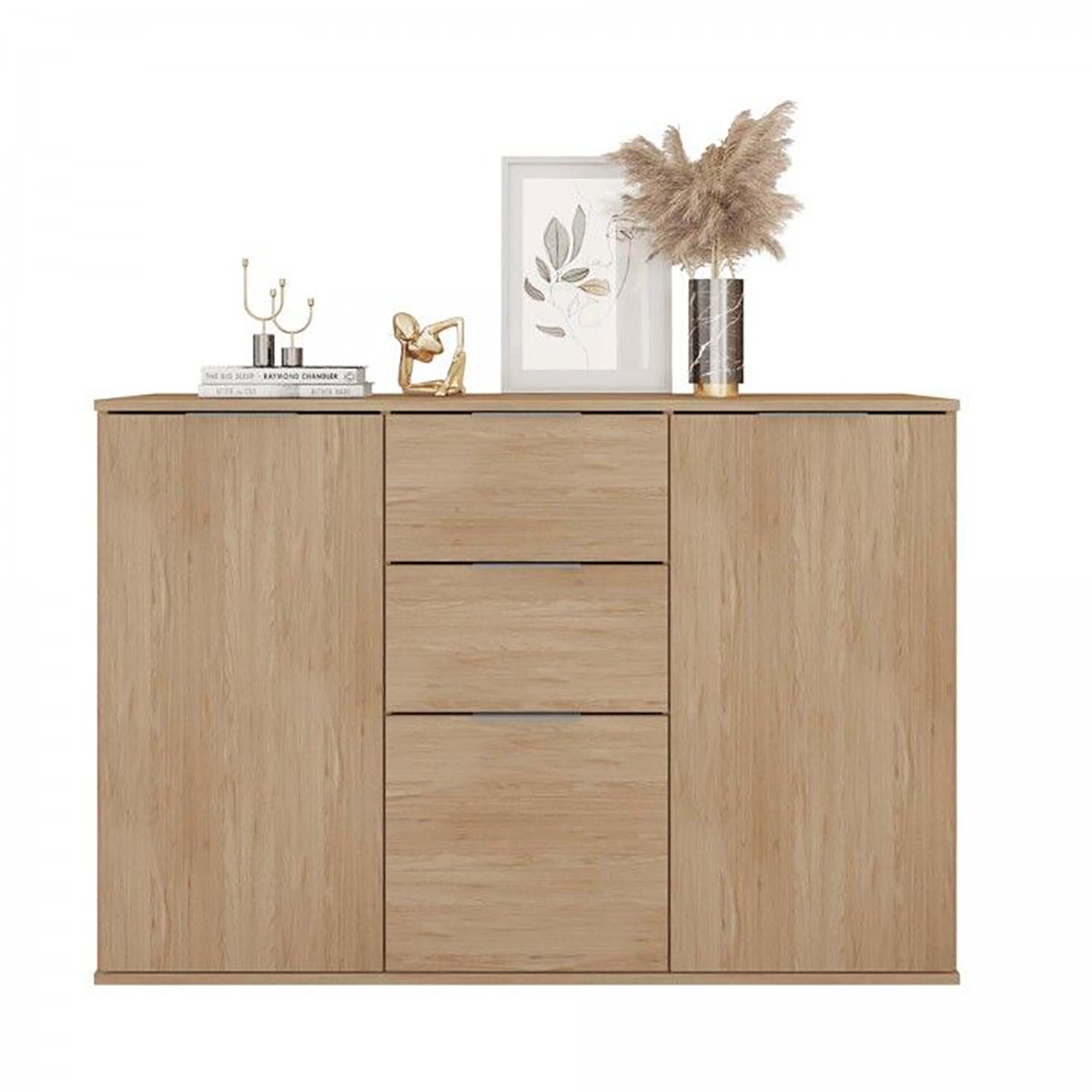 Aparador Trend II (3 Portas + 2 Gavetas) | Carvalho | Madeira