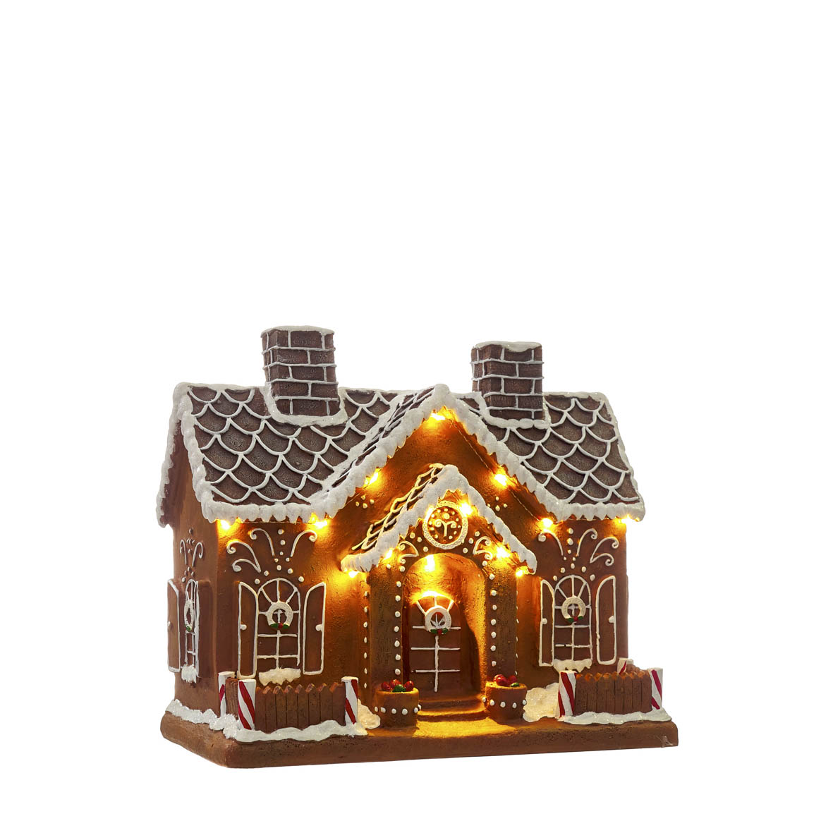 Casa de Natal c/ iluminação - C24xL13xA22CM