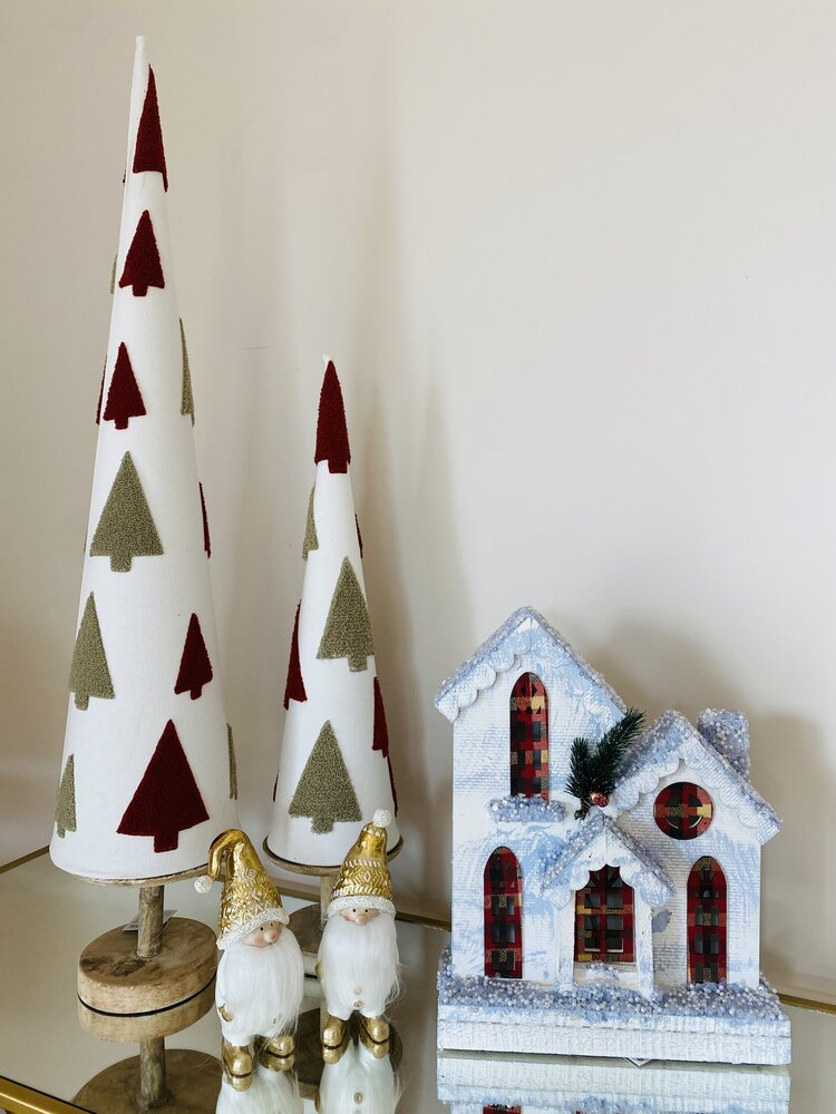 Casa de Natal c/ iluminação - C26xL9xA33CM