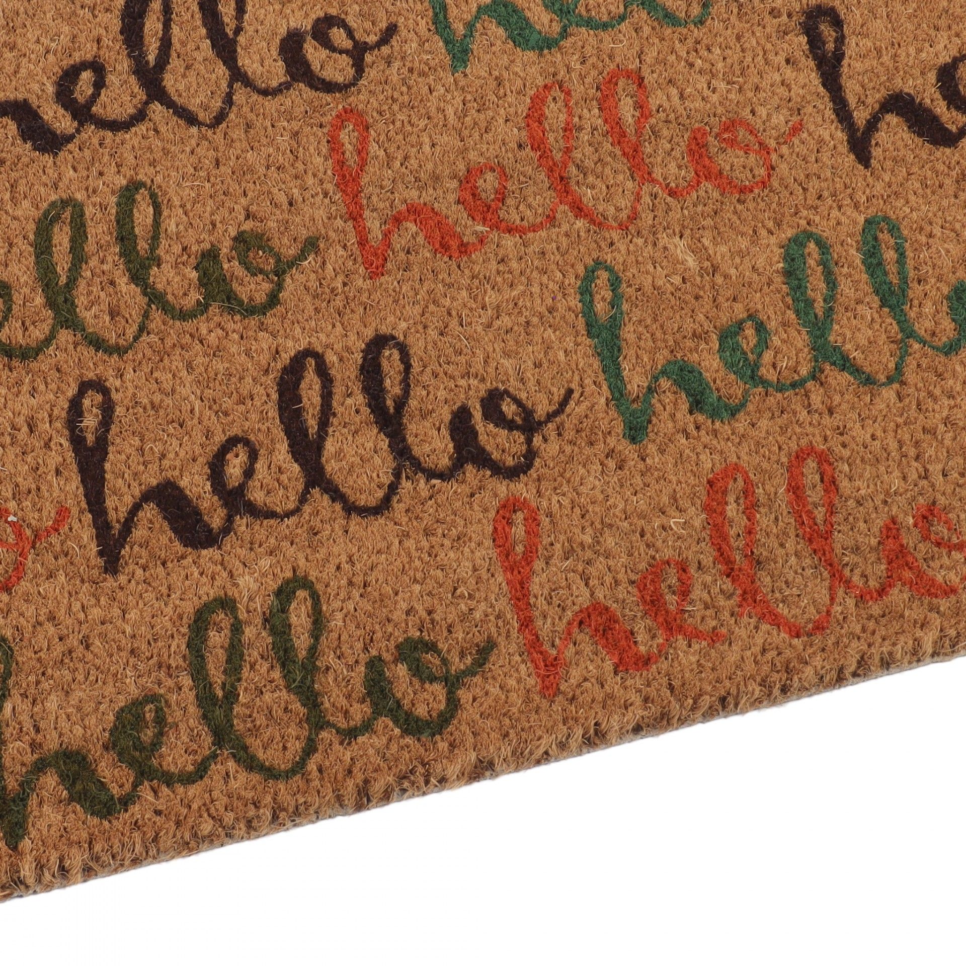 Tapete Olá/Hello - Fibra - C70xL40CM