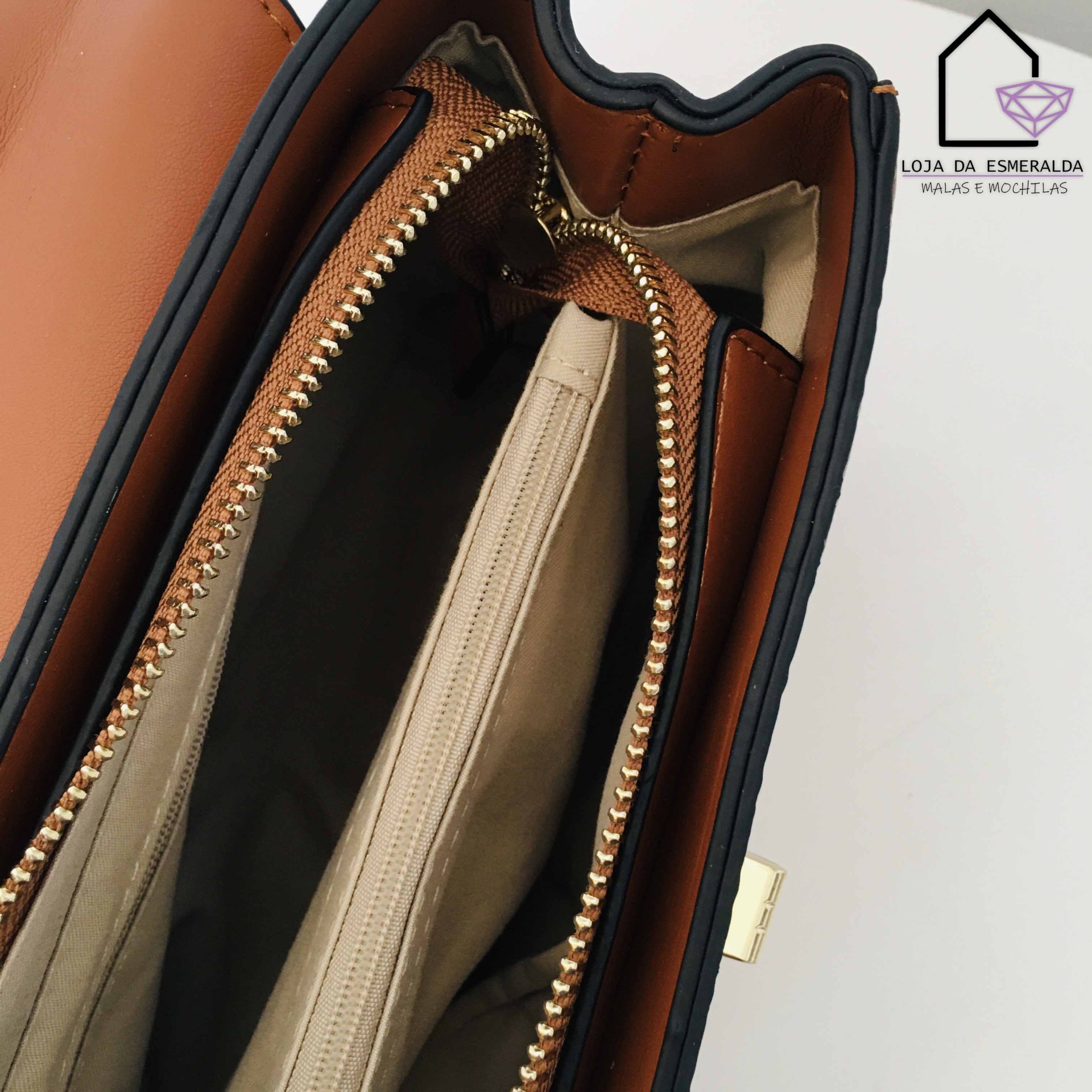 Mala Tiracolo com Padrão - C23xL10xA17CM